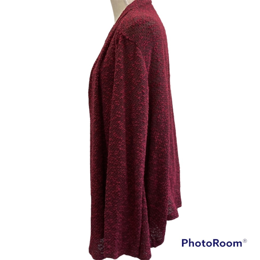 White Stag 1-Piece Shirt-Sweater Set, Size 16/18 Dark Red - Picture 6 of 9